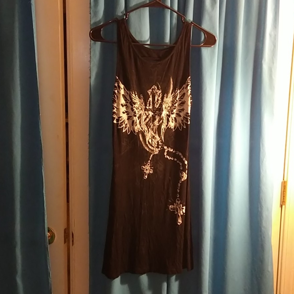 Tank-top mini dress